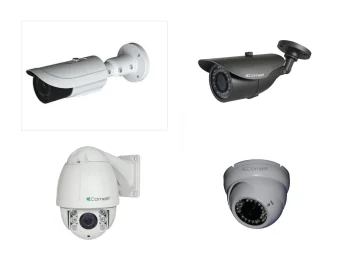 Bullet and dome CCTV camera options